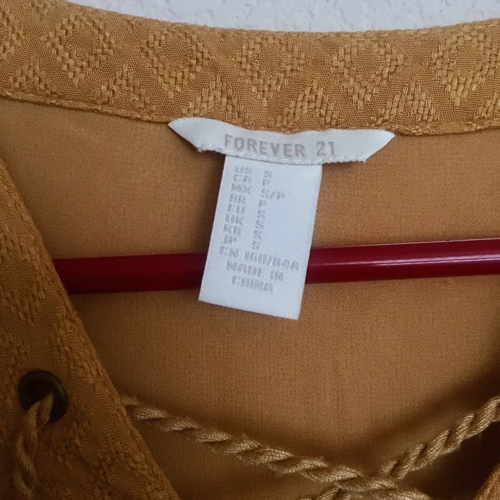 {Fall Yellow Blouse}š«š« - Picture 5 of 8